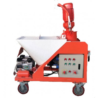 Wall Mortar Putty Spray Plastering Machine Putty Cement Spraying Machine